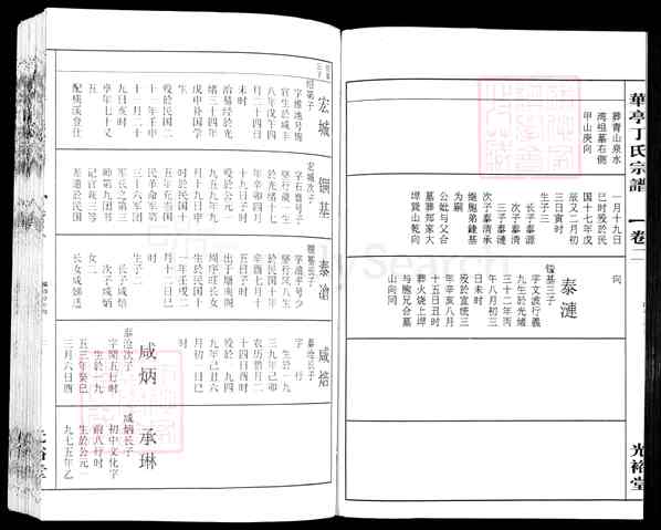 安徽宣城\安徽马鞍山当涂姑孰镇华亭丁氏宗谱【华亭丁氏宗谱[18]1368-2004