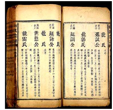 [何姓]湖南（何氏家谱）何氏宗谱_第1册