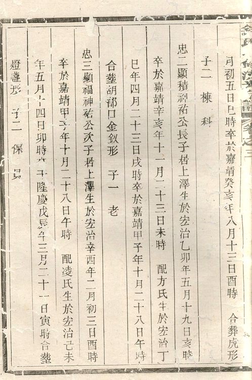 吴越钱氏七修流光宗谱》卷003 吴越钱氏七修流光宗谱》卷003