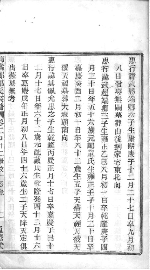浙江镇海_前绪乡郑氏宗谱》卷009 浙江镇海_前绪乡郑氏宗谱》卷009