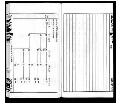 [何姓]江苏（何氏家谱）晋陵何墅何氏家乘[》22卷]_第17册