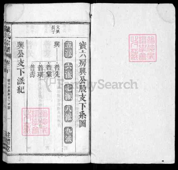 《安徽安庆潜山戴氏宗谱》031_戴氏宗谱 四十卷 首一卷 末一卷[31]1341-1922
