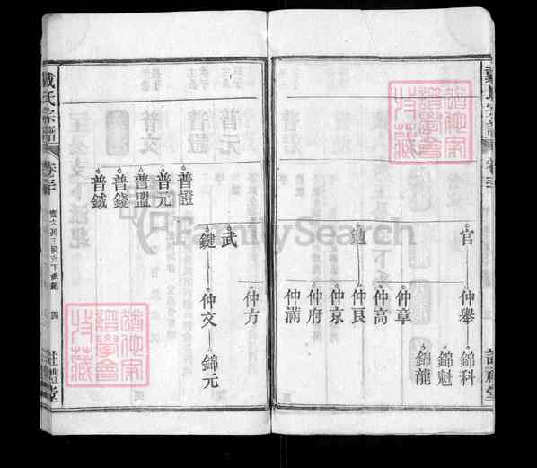《安徽安庆潜山戴氏宗谱》031_戴氏宗谱 四十卷 首一卷 末一卷[31]1341-1922