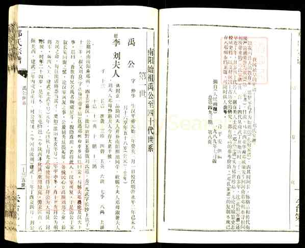 《河南南阳新野邓氏宗谱》001_邓氏宗谱[1]1989