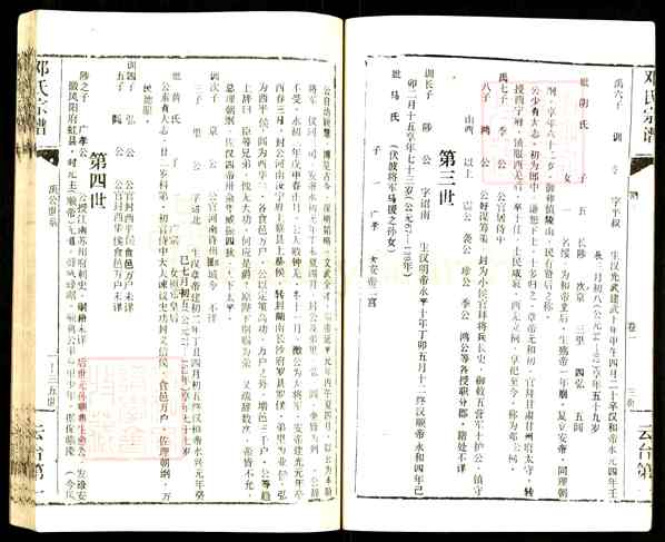 《河南南阳新野邓氏宗谱》001_邓氏宗谱[1]1989