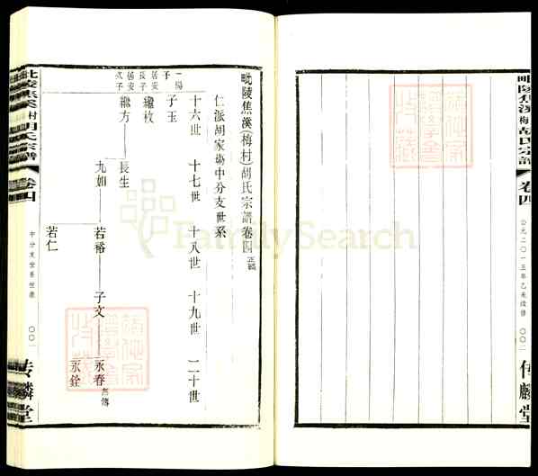 《江苏常州武进焦溪镇毗陵焦溪梅村胡氏宗谱》004_毗陵焦溪梅村胡氏宗谱[4]2015