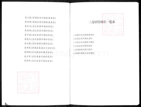 《山东滨州沾化区黄升镇沾化姜氏族谱》008_沾化姜氏族谱 七卷首一卷[6]1369-2012