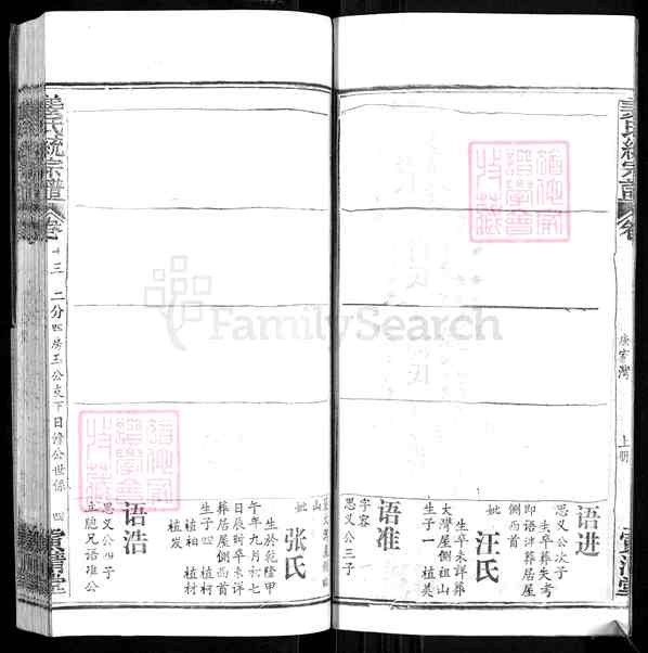 《湖北鄂州华容区华容镇姜氏统宗谱》013_姜氏统宗谱 四十三卷首四卷特卷三卷[20]1350-1993