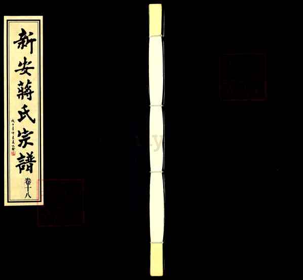 《江苏常州武进新安蒋氏宗谱》009_新安蒋氏宗谱(补拍)[18]2009