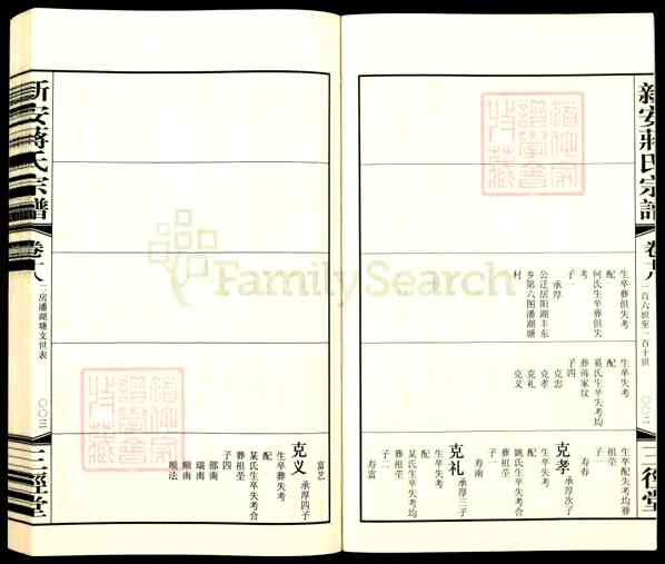 《江苏常州武进新安蒋氏宗谱》009_新安蒋氏宗谱(补拍)[18]2009