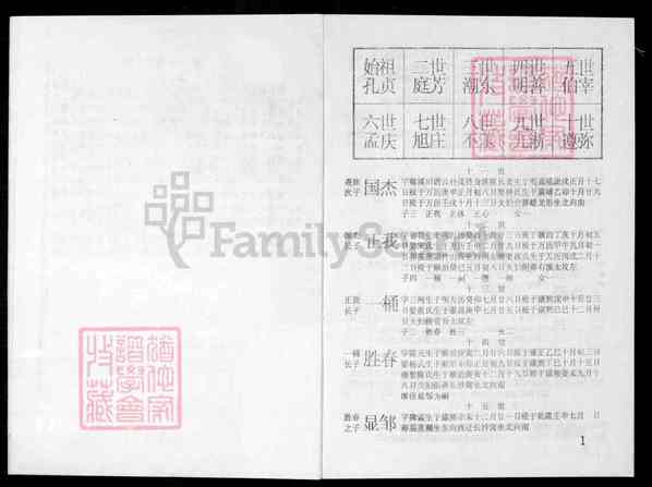 《江西赣州瑞金九堡镇瑞金九堡刘氏孔贞系下九修族谱》049_瑞金九堡刘氏孔贞系下九修族谱[49]国杰太房_1995