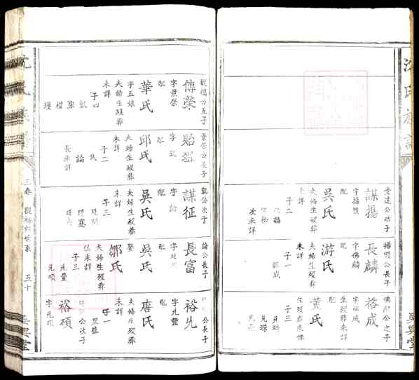 《福建龙岩上杭古田镇沈氏族谱》003_沈氏族谱[3]618-1918