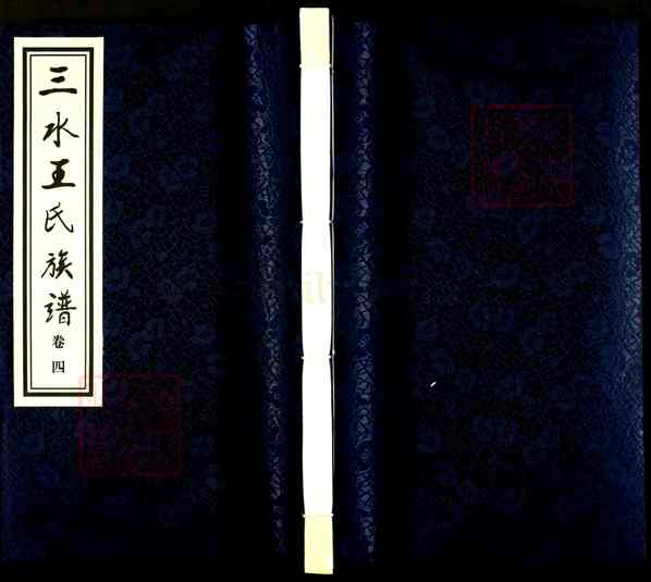 《江苏盐城东台安丰镇三水王氏族谱》004_三水王氏族谱[4]卷4)共107页影像(影像P49后_与101071706开始不同)_洪武3-2014