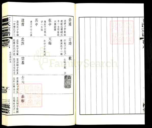 《江苏苏州姑苏区王氏宗谱》006_王氏宗谱[6]卷6_0484 BC-2016