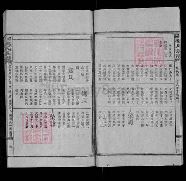 《湖南邵阳隆回邵阳魏氏族谱》038_邵阳魏氏族谱 五十一卷 首一卷[38]1368-1939