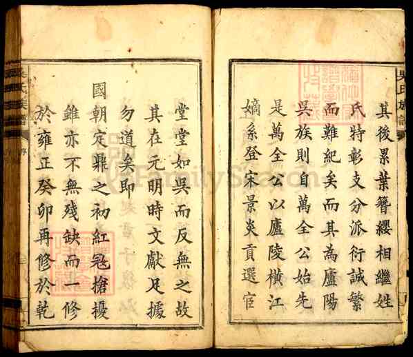 《湖南郴州桂阳吴氏族谱》001_吴氏族谱[1]1924