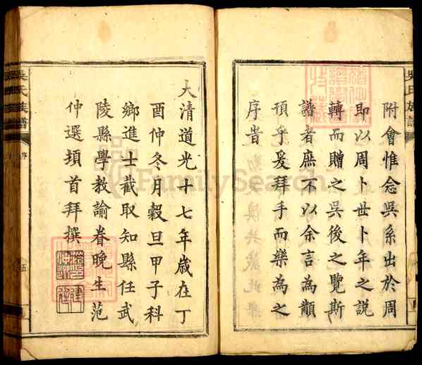 《湖南郴州桂阳吴氏族谱》001_吴氏族谱[1]1924