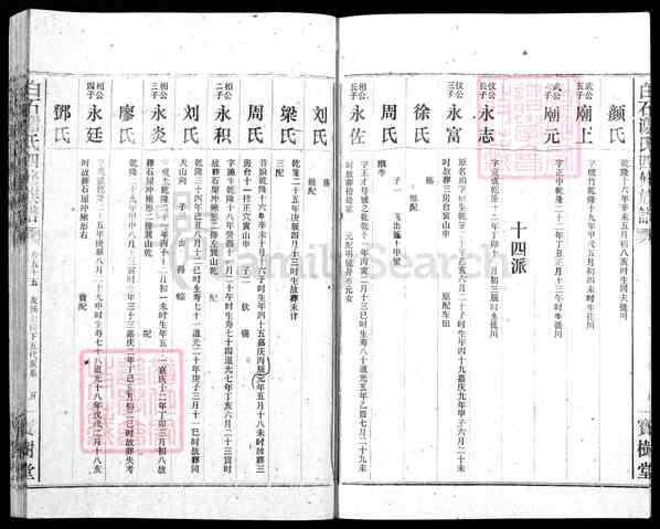 《湖南湘潭白石镇白石谢氏四修族谱》062_白石谢氏四修族谱[62]1994