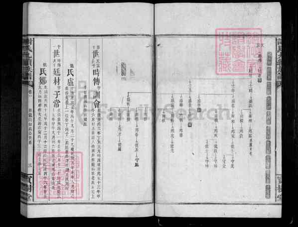 《湖南岳阳临湘临湘南庄谢氏九续族谱》002_谢氏九修族谱 十九卷[2]1339-1896