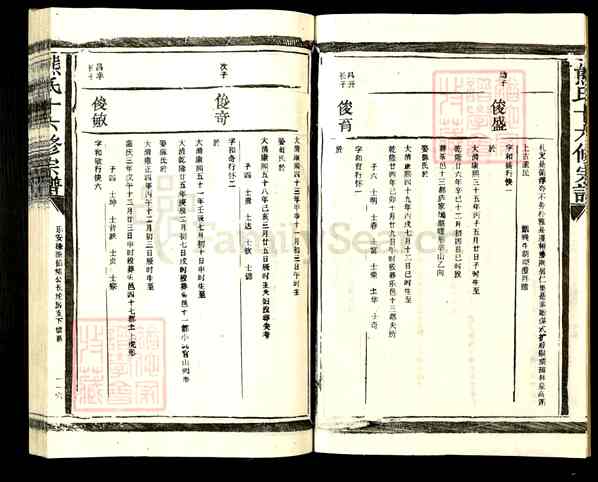 《江西抚州崇仁熊氏十六修宗谱》027_熊氏十六修宗谱[27]1996