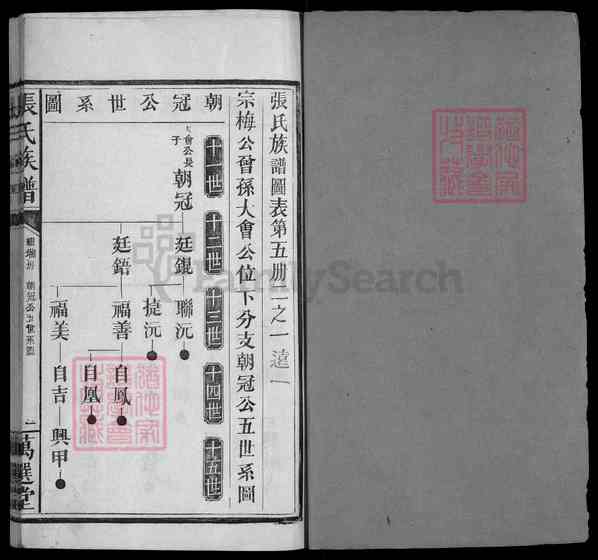 《湖南怀化洪江张氏族谱》003_张氏族谱  合卷_[3]1380-1910