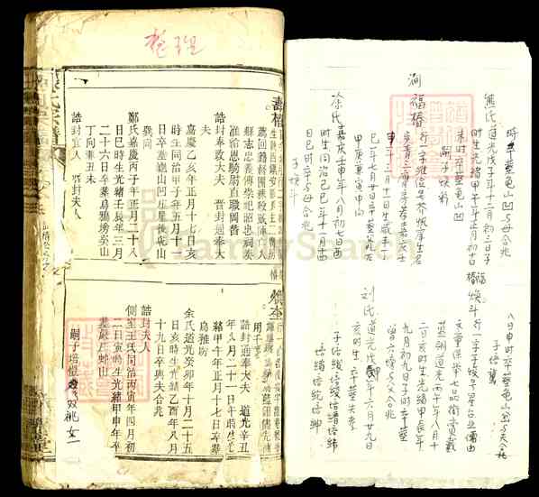 《湖北黄冈红安张氏宗谱》012_张氏宗谱[3]1368-1885