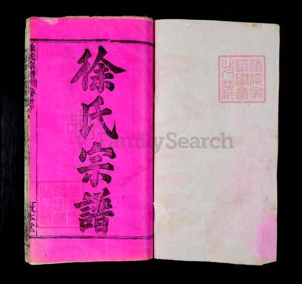 《湖北黄冈麻城徐氏宗谱》徐氏宗谱 二十卷 首四卷[28]1365-1993