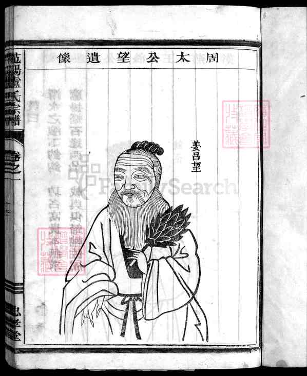 《浙江范阳卢氏宗谱》[5卷]2_卷1)遗像