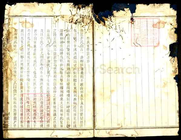 《浙江金华南溪李氏宗谱》南溪李氏宗谱[1]1128-1892