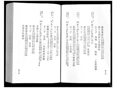 [蔡姓]浙江（蔡氏家谱）鹿峰蔡氏宗谱[》47卷]_第7册