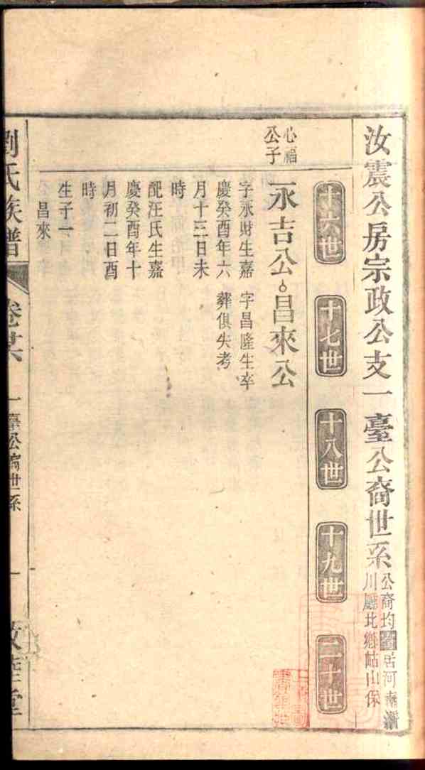 《安徽桐城刘氏族谱》[20pdf]安徽桐城刘氏族谱_14_pdf