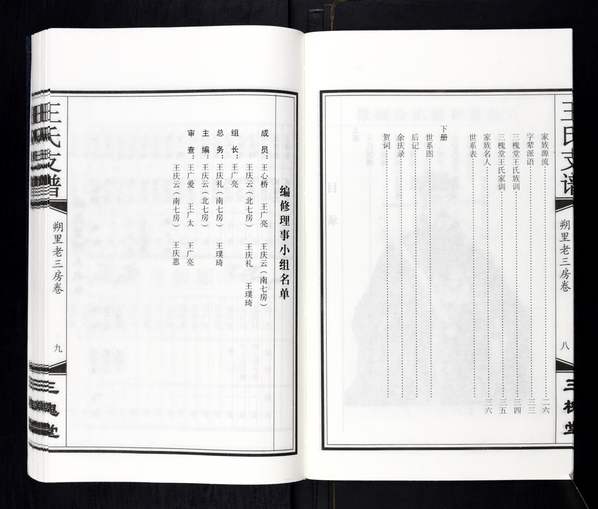 王姓_安徽淮北《王氏支谱》2016年共2卷(三槐堂) 王姓_安徽淮北《王氏支谱》2016年共2卷(三槐堂)