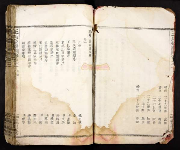 王姓_中国浙江省《王氏族谱》1947(德明堂) 王姓_中国浙江省《王氏族谱》1947(德明堂)